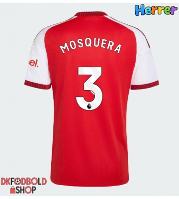 Arsenal Cristhian Mosquera #3 Hjemmebanetrøje 2026-27 Kort ærmer Arsenal Cristhian Mosquera #3 Hjemmebanetrøje 2026-27 Kort ærmer